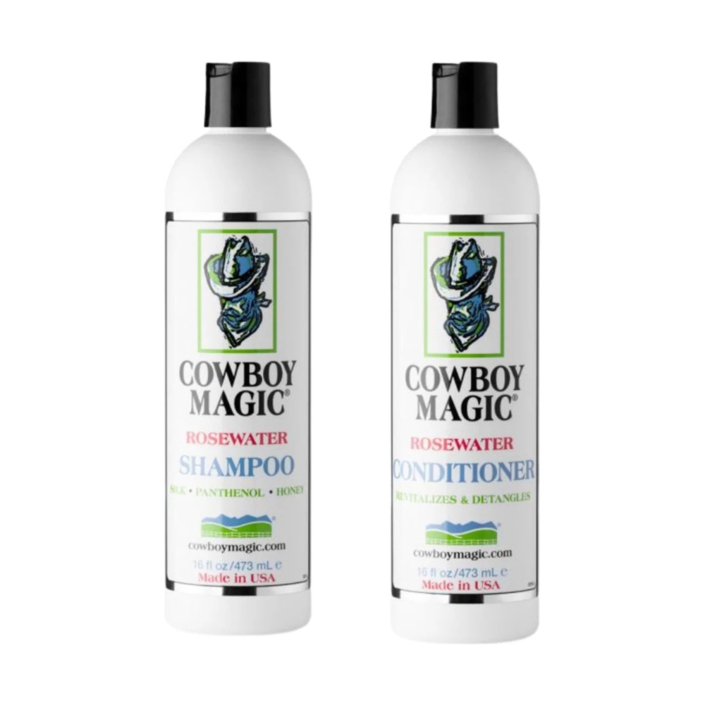 Cowboy Magic Bundel - Rosewater Shampoo en Rosewater Conditioner