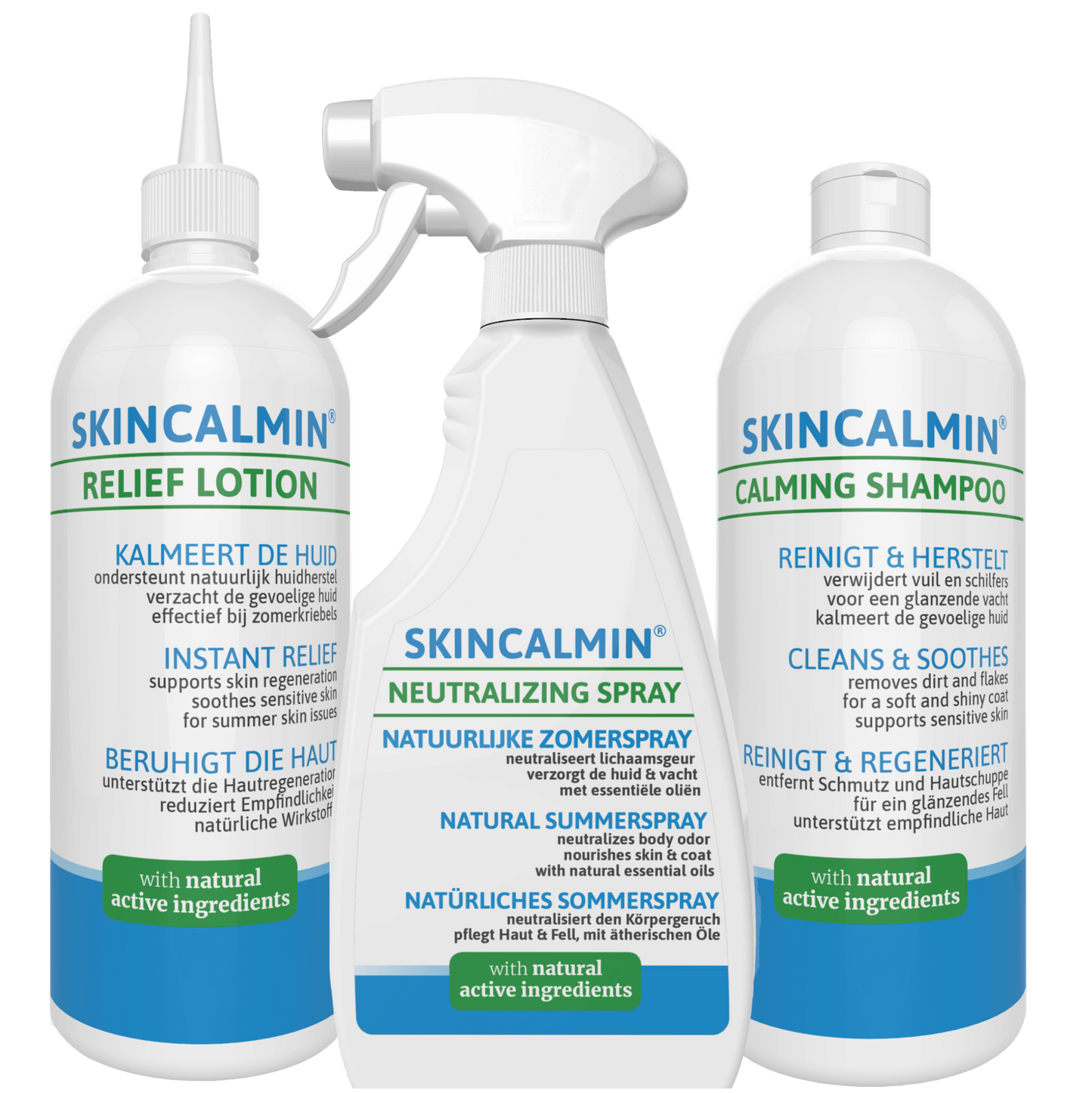 Skincalmin Voordeelset - Lotion, Spray en Shampoo