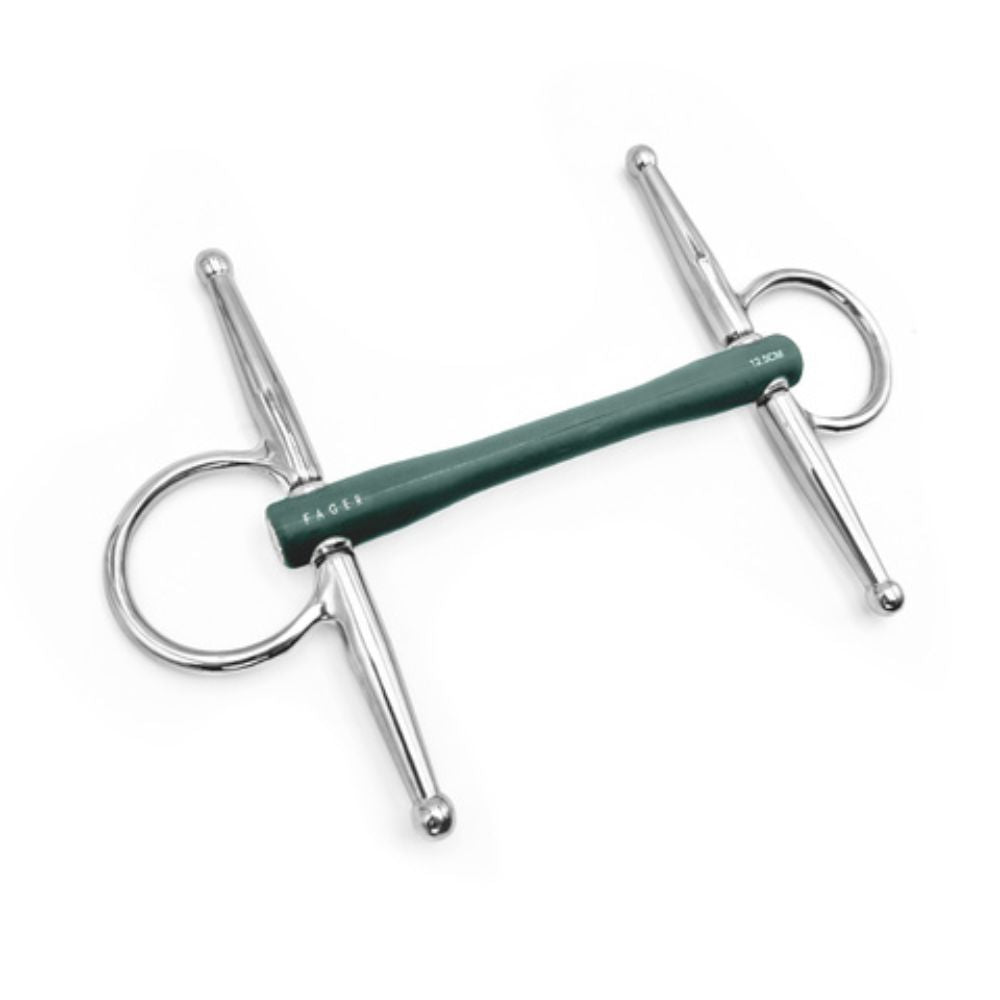 Fager Nicole Soft Rubber flexibel bit - ongebroken kneveltrens