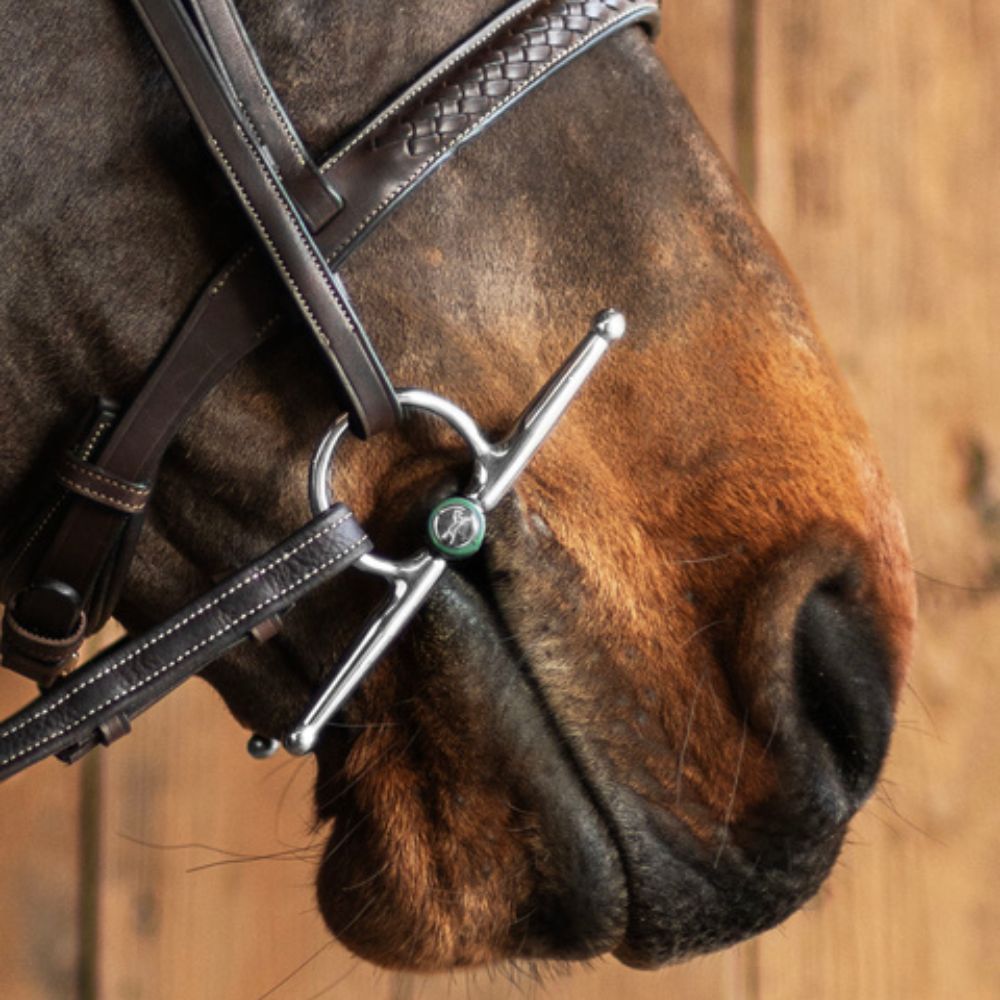 Fager Nicole Soft Rubber flexibel bit - ongebroken kneveltrens