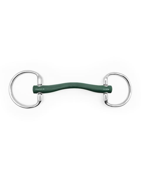 Andrea Soft Rubber bit Fixed rings