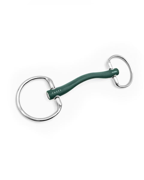 Andrea Soft Rubber bit Fixed rings