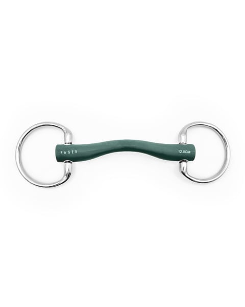 Andrea Soft Rubber bit Fixed rings