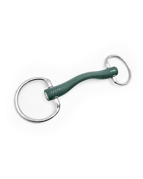Andrea Soft Rubber bit Fixed rings