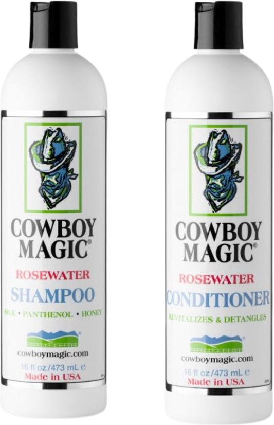 Cowboy Magic Bundel - Rosewater Shampoo en Rosewater Conditioner