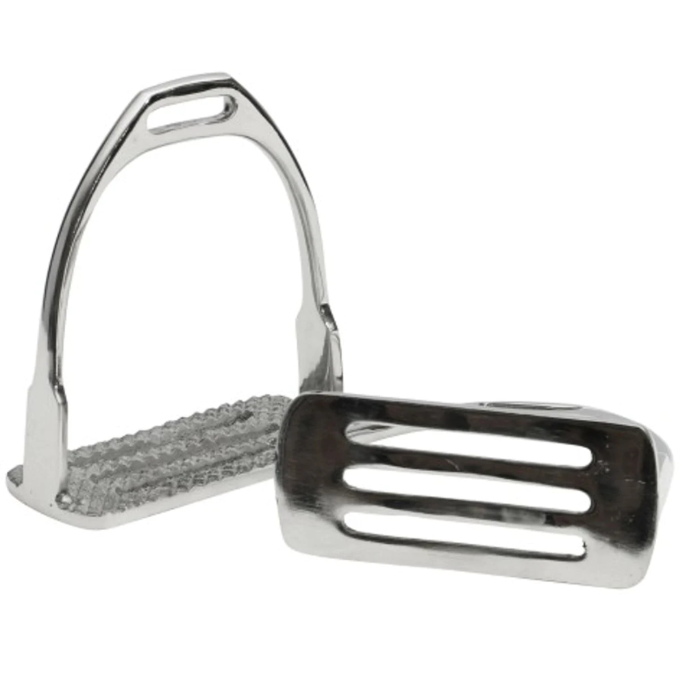 Stijgbeugels RVS Horseball