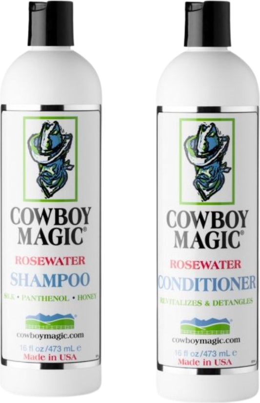 Cowboy Magic Bundel - Rosewater Shampoo en Rosewater Conditioner