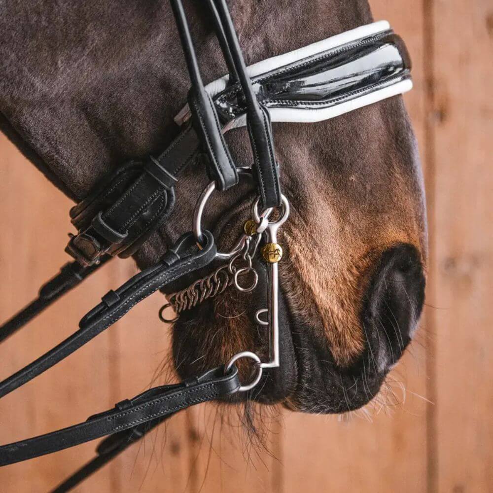 Fager dressuurstang Lincoln - 5 cm scharen - koper