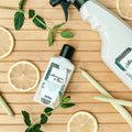 pippa lemongrass mint repellent insectenwerende spray in de navulverpakking naast de originele fles