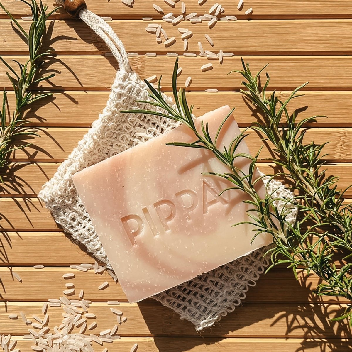 pippa paardenshampoo rosemary rice shampoo bar voor paarden met rozemarijn en rijs