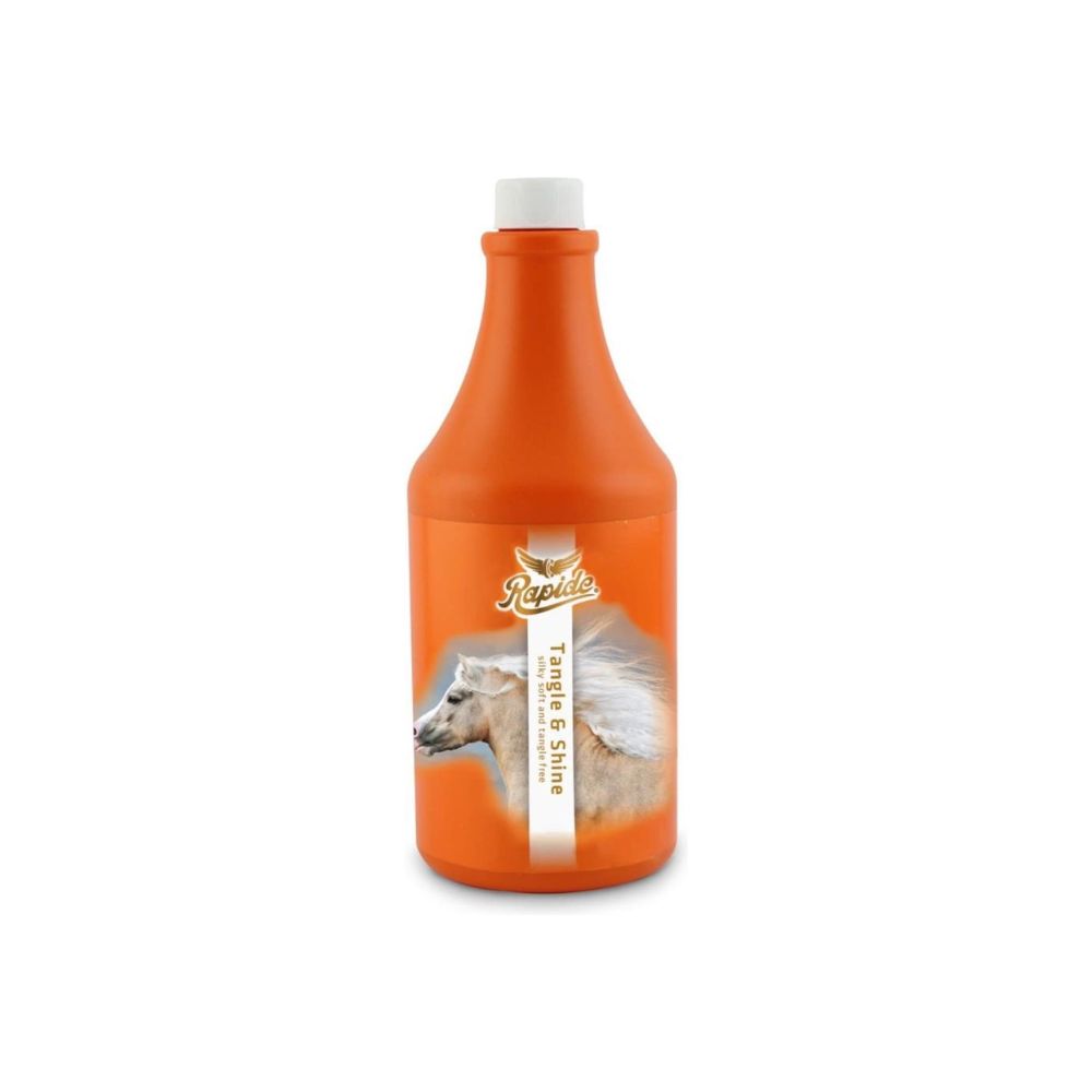 rapide antiklit spray in een oranje fles