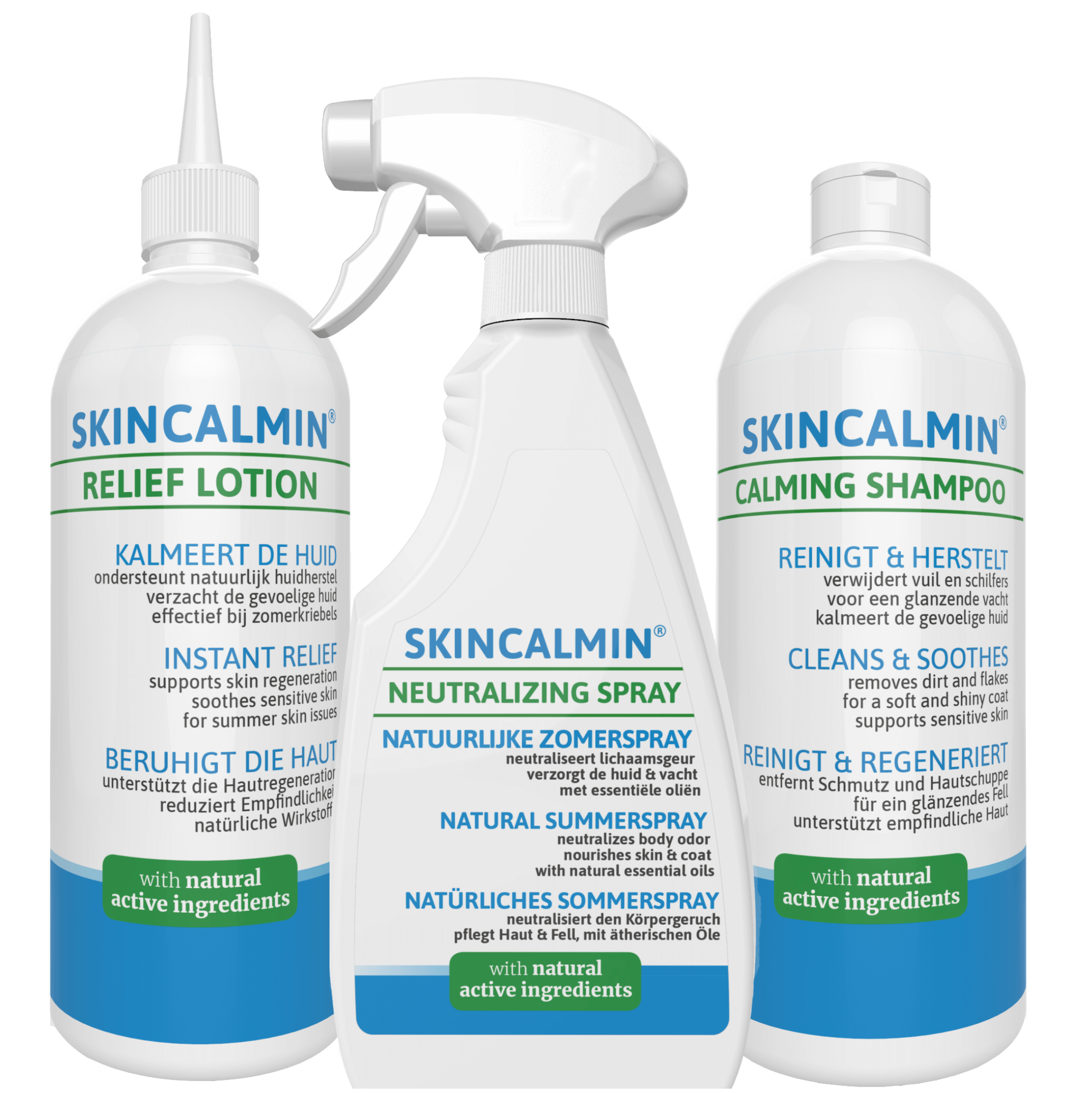 Skincalmin Voordeelset - Lotion, Spray en Shampoo