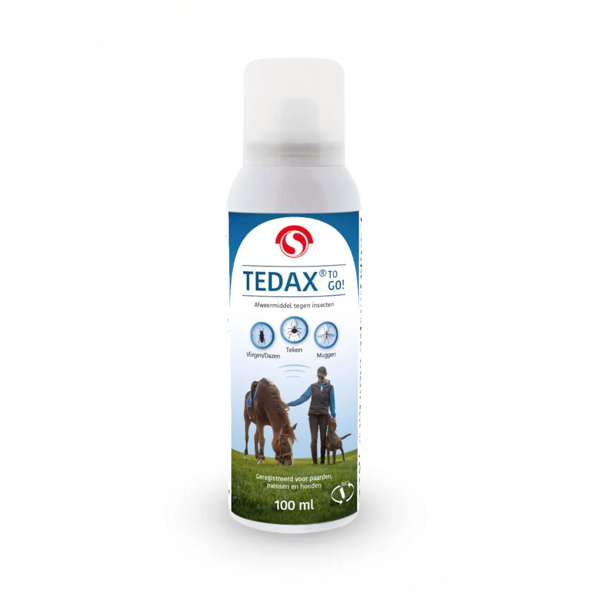 Tedax - Vliegenspray voor paarden, mensen en honden