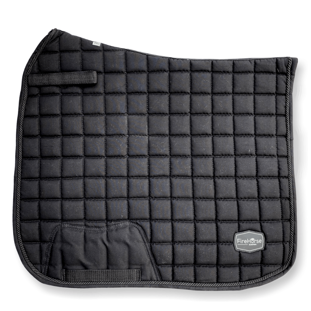 Zadeldekje Zwart